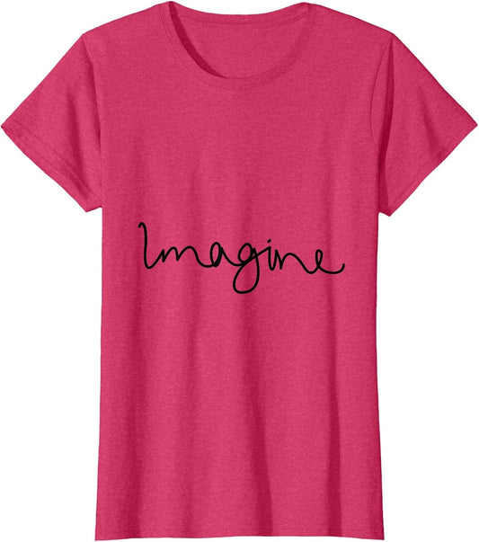 Imagine is More Than a Word. Vintage, Meme, Iconic, Cool