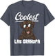 Chocolate Labrador Retriever Dog Coolest Lab Grandpa