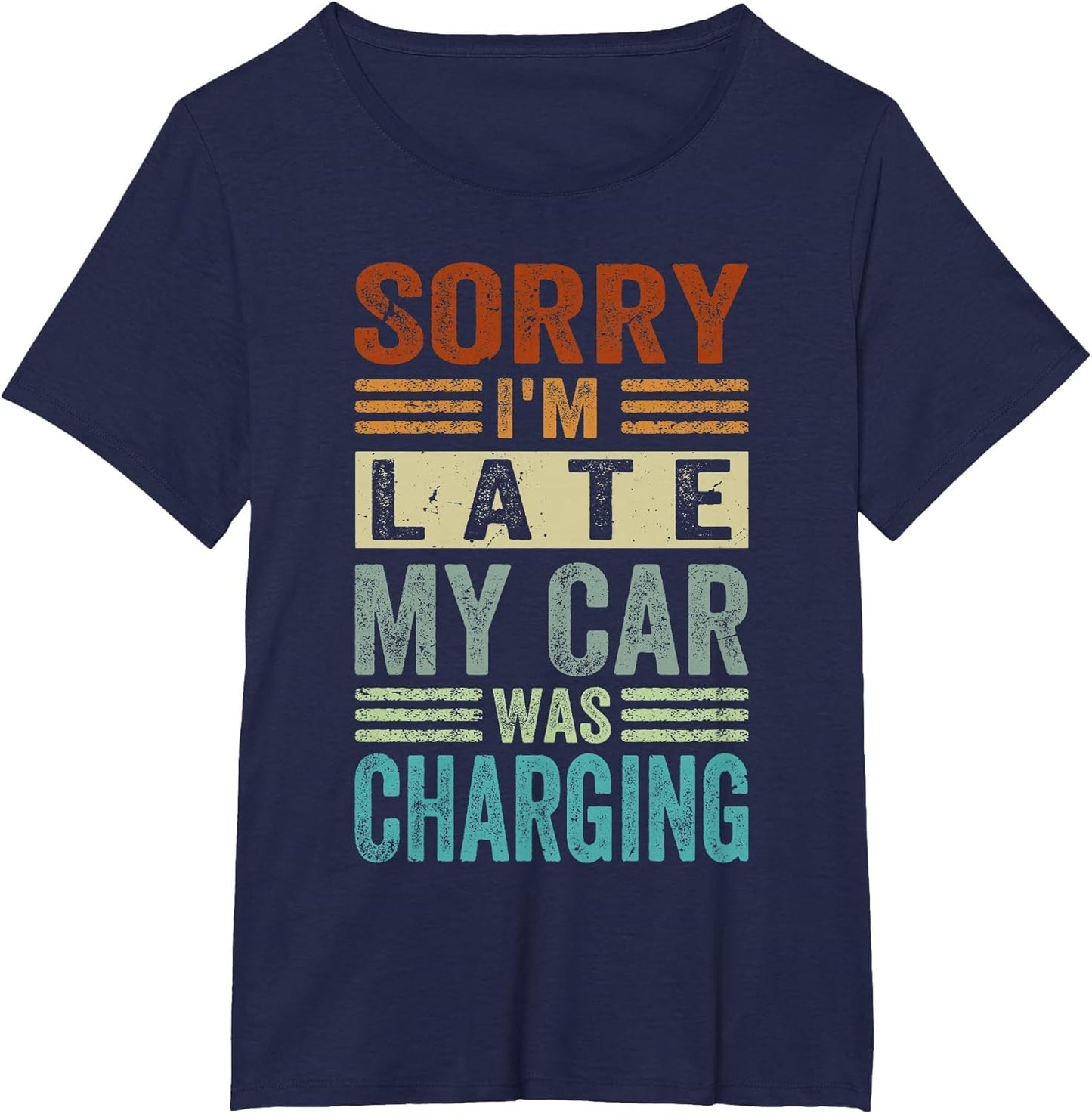 Sorry I'm Late - My Car was Charging - Funny EV Electric Car