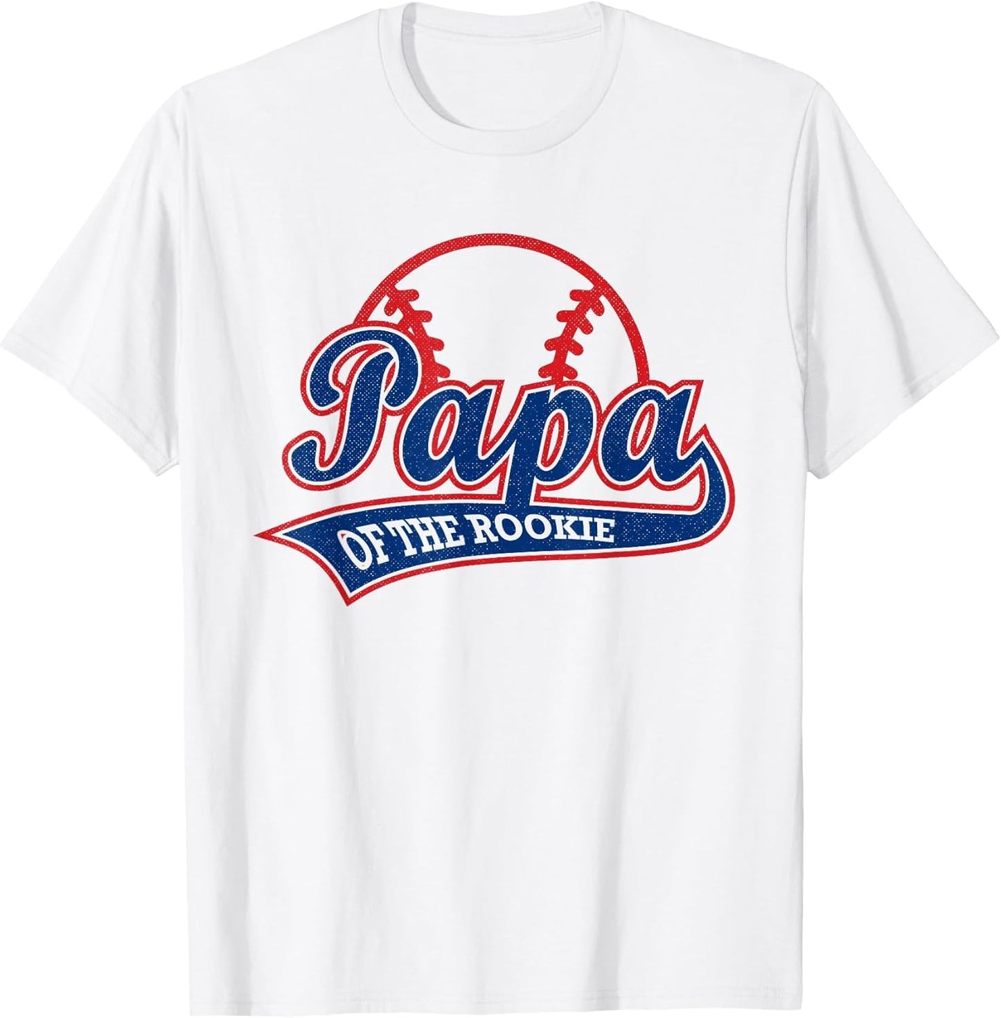 Funny Retro Baseball Papa of The Rookie