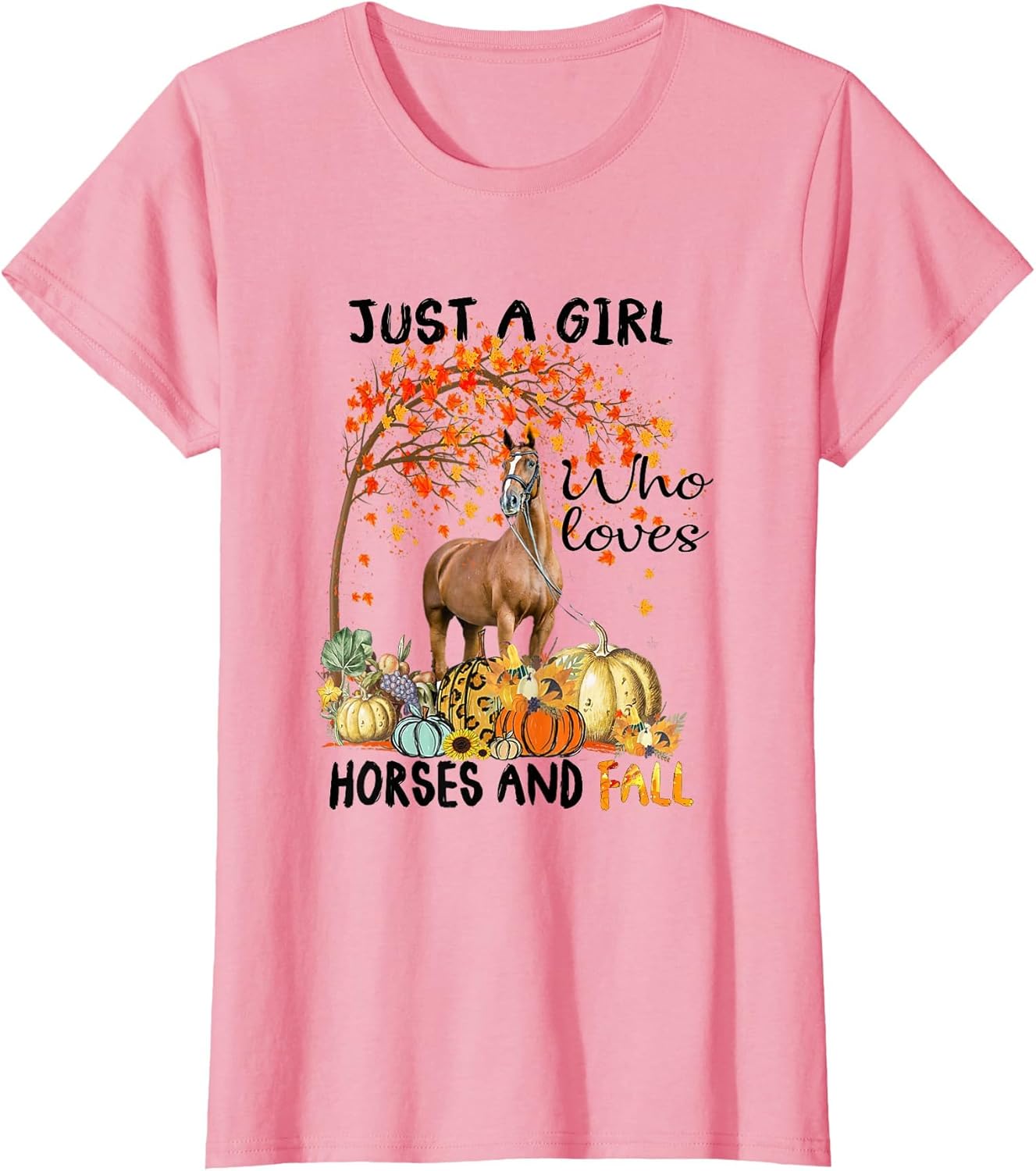 Just A Girl Who Loves Horses and Fall Thanksgiving