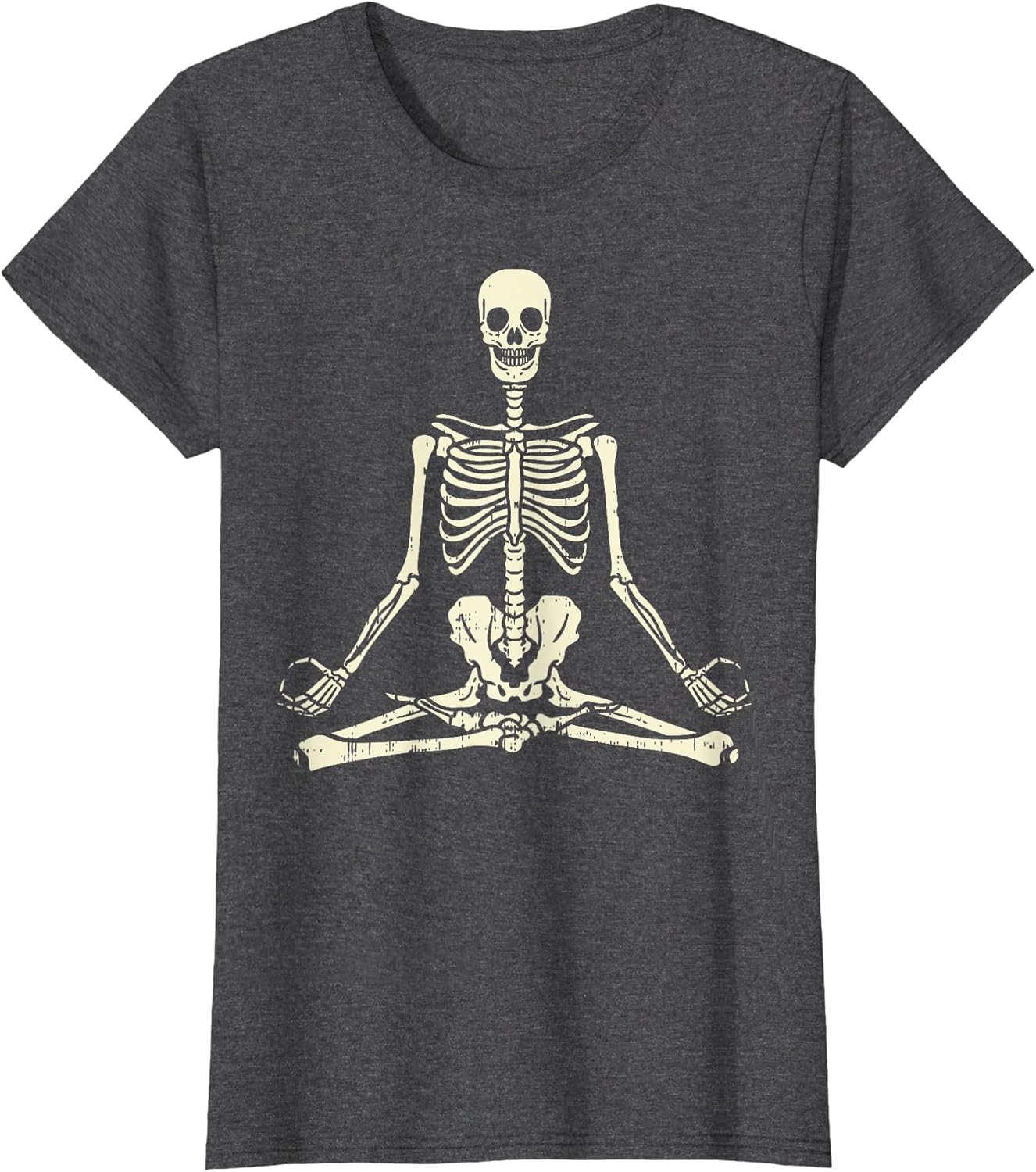 Meditating Skeleton Lotus Yoga Zen Balance Halloween Costume