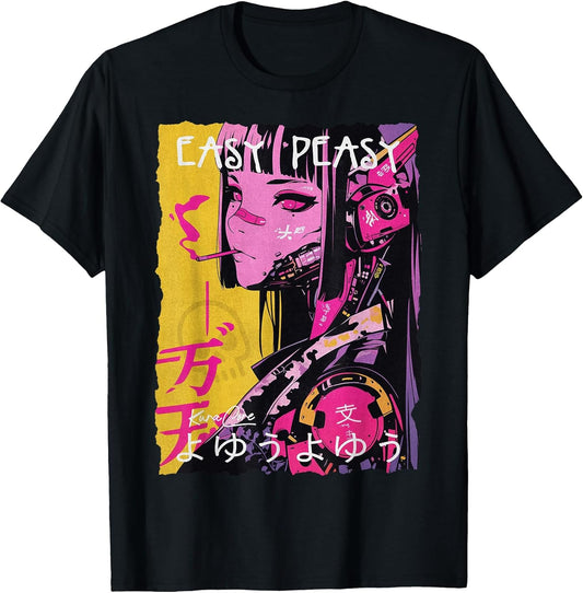 Japan Streetwear Cyberpunk Y2K Techwear Retro Manga Anime