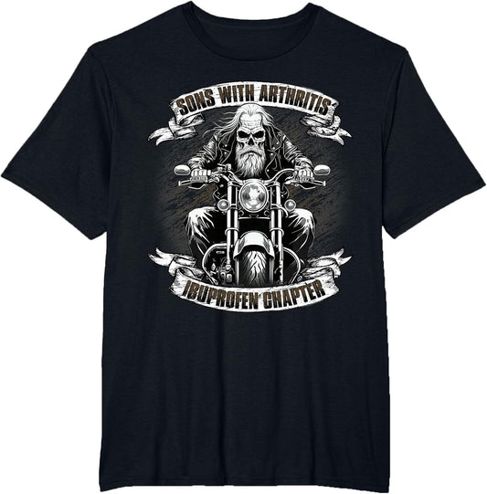Sons with Arthritis Ibuprofen Chapter Motorcycle Biker