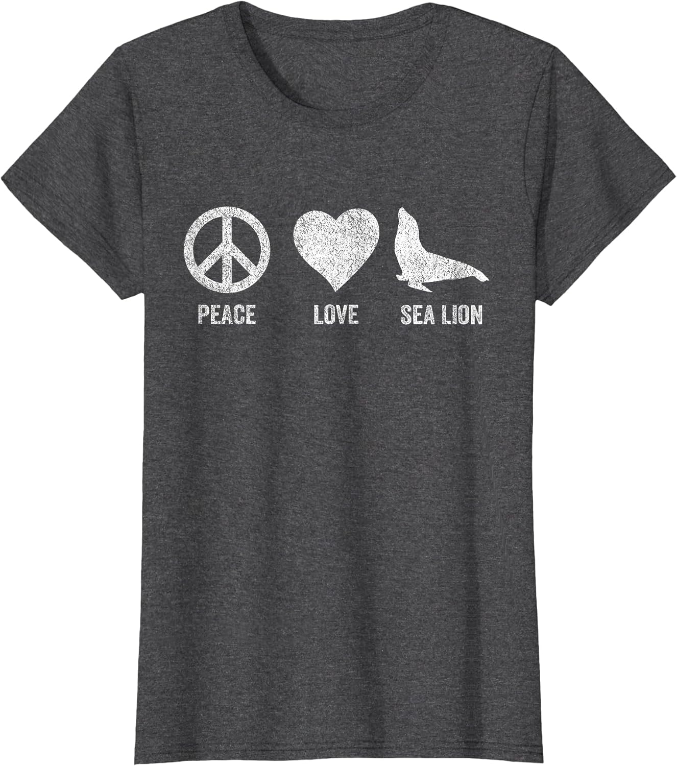 Peace Love Sea Lion Lover Funny Sea Lion Quote