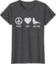 Peace Love Sea Lion Lover Funny Sea Lion Quote