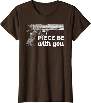 Piece Be with You 2nd Amendment Gun Lover Cool Man