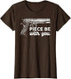Piece Be with You 2nd Amendment Gun Lover Cool Man