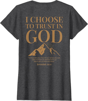(ON Back) Trust in God Jeremiah 29 11 Christian Bible Verse