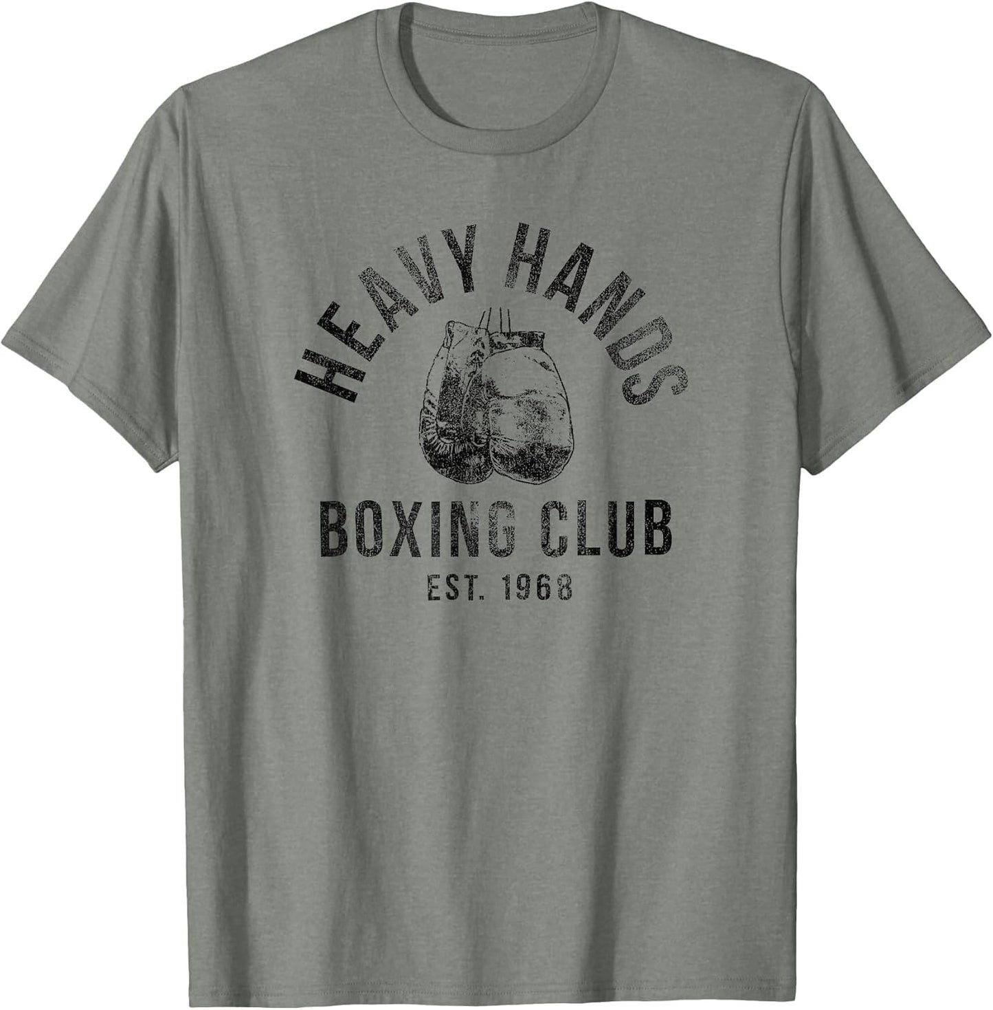 Trendy Heavy Hands Boxing Club Logo
