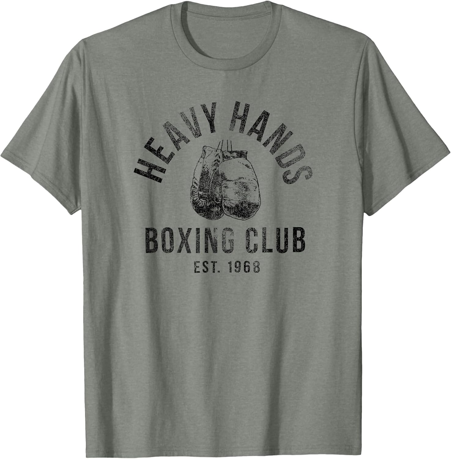 Trendy Heavy Hands Boxing Club Logo