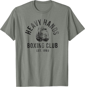 Trendy Heavy Hands Boxing Club Logo