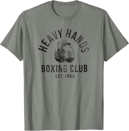 Trendy Heavy Hands Boxing Club Logo