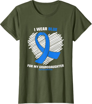 I Wear Blue for My Granddaughter Alopecia Awareness