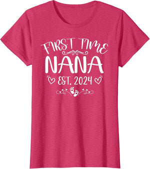 First time Nana Est 2024 Soon to Be Mom Mother's Day