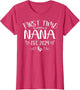 First time Nana Est 2024 Soon to Be Mom Mother's Day