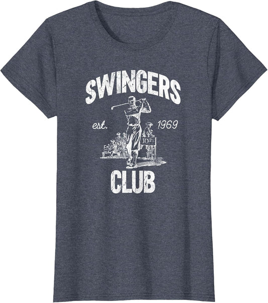 Swingers Club Golf Clubs Funny Golf Sarcastic Golfing Men
