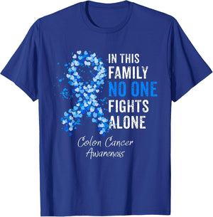 in This Family No One Fights Alone Colon Cancer Awareness