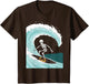 Funny Skeleton Surfing Lovers Spooky Halloween Surfer Ghosts