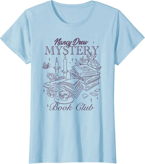 Nancy Drew Mystery Book Club Coquette Line Art Poster