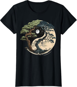 Yin Yang Tree of Life on Buddhist Bonsai Tree