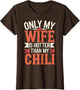 Funny Chili Chef Wife Hotter Than Chili