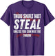Thou Shalt Not Steal Unless You Can Beat The Throw