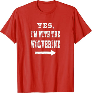 Yes, I'm with The Wolverine Funny Halloween Costume