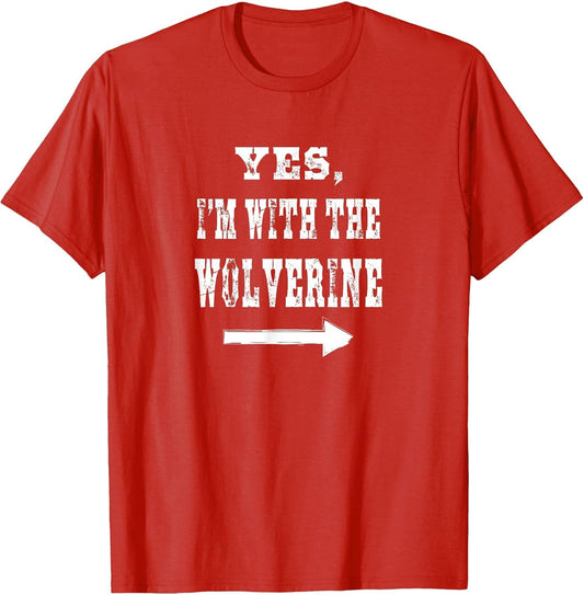 Yes, I'm with The Wolverine Funny Halloween Costume
