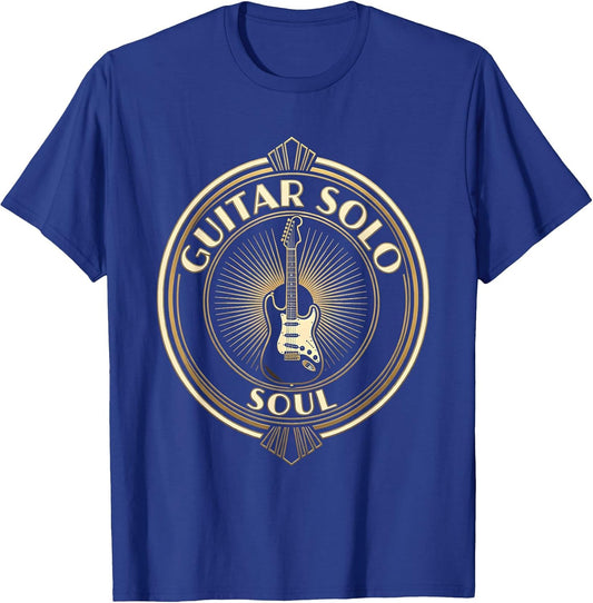 70s Guitar Solo Soul Retro Music Design