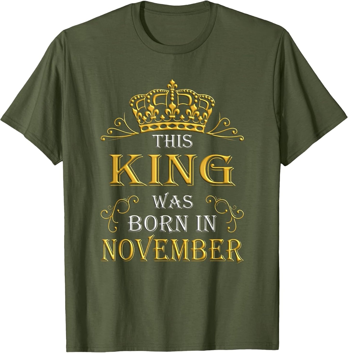 This King was Born in November - November is My Birthday