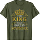 This King was Born in November - November is My Birthday