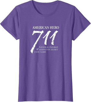 President George Washington 711 Hero from America t Shirt