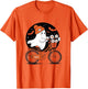 Cute Ghost Bike Flowers Halloween Spooky Season Autumn Women