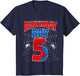 Kids Spider Web Five 5 Years Old It's My 5th Birthday Boy