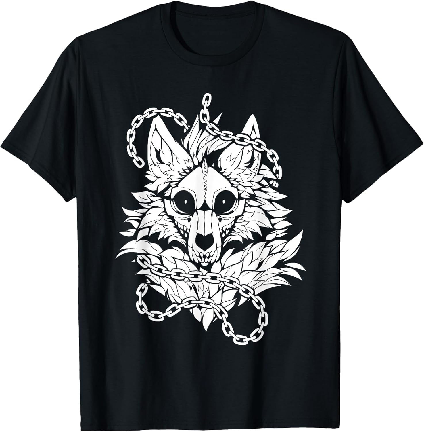 Skull Wolf Skeleton Dog