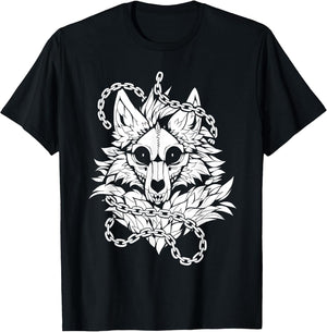 Skull Wolf Skeleton Dog