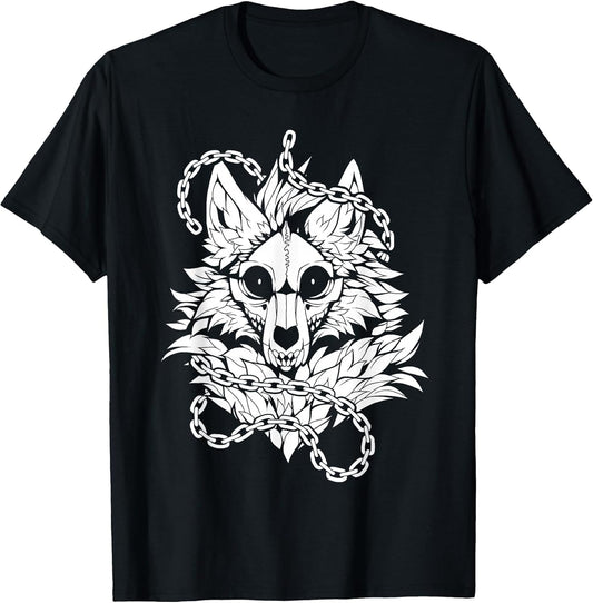 Skull Wolf Skeleton Dog