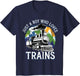 Kids Just A Boy Who Loves Trains