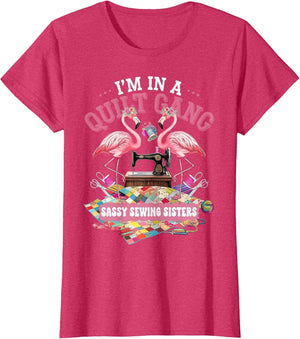 I'm in A Quilting Gang Sassy Sewing Sisters
