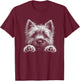 Cairn Terrier Dog Peeking Art Design