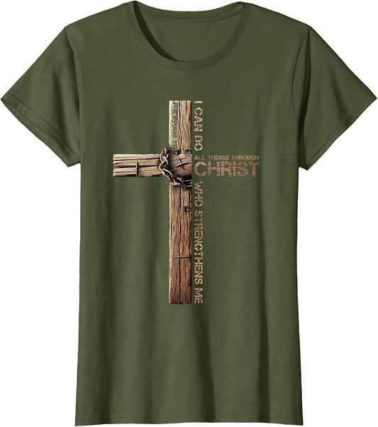 I Can Do All Things Through Christ, Cross Jesus Christian