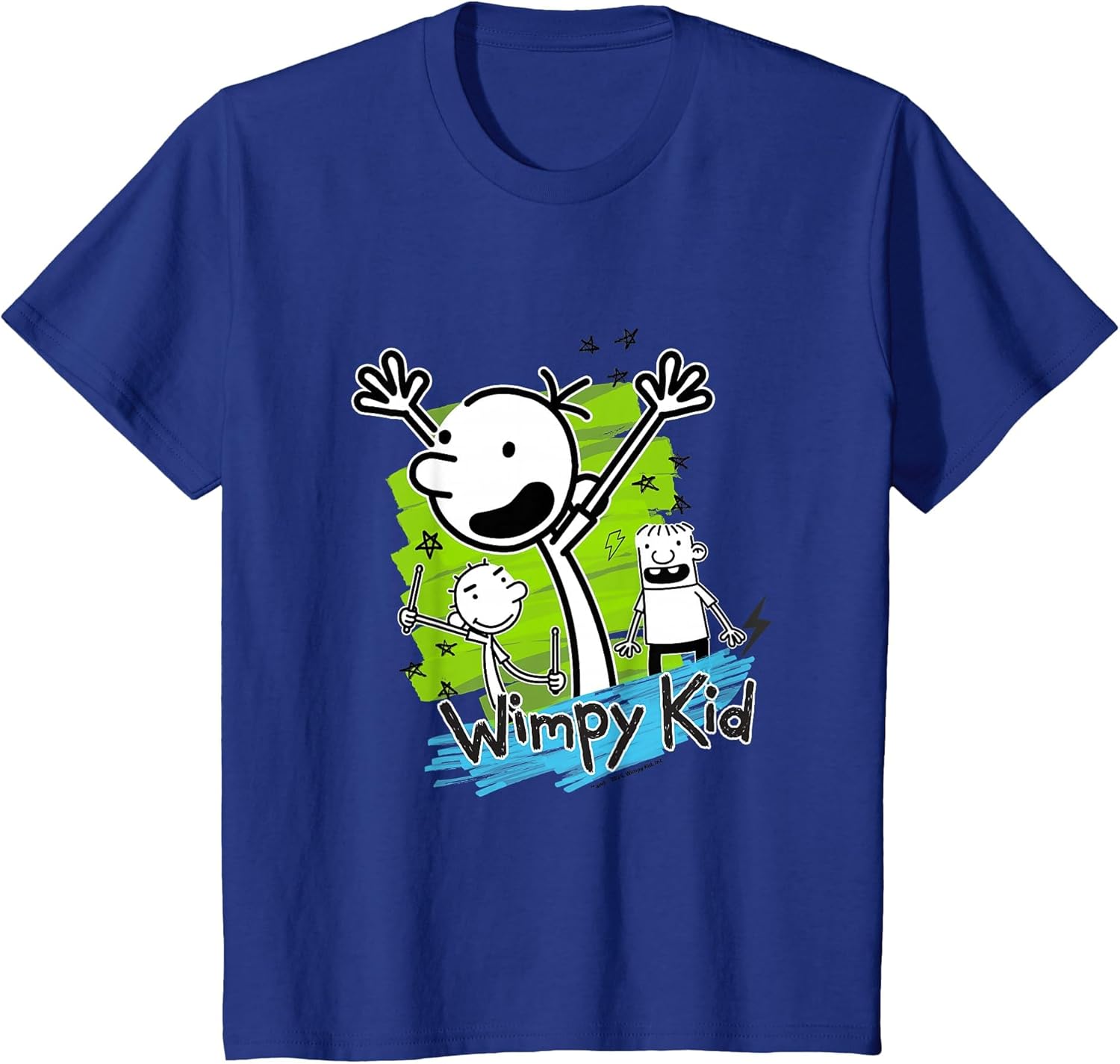 Diary of a Wimpy Kid Greg Stars Doodle