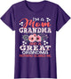 I'm A Mom Grandma A Great Grandma Nothing Scares Me Floral