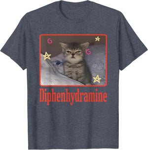 Diphenhydramine Cat Funny Women