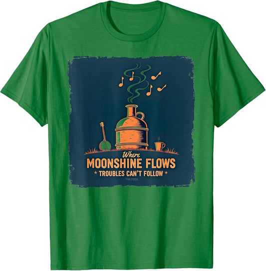 Outlaw Hillbilly Moonshine Flows, Troubles Can't Follow