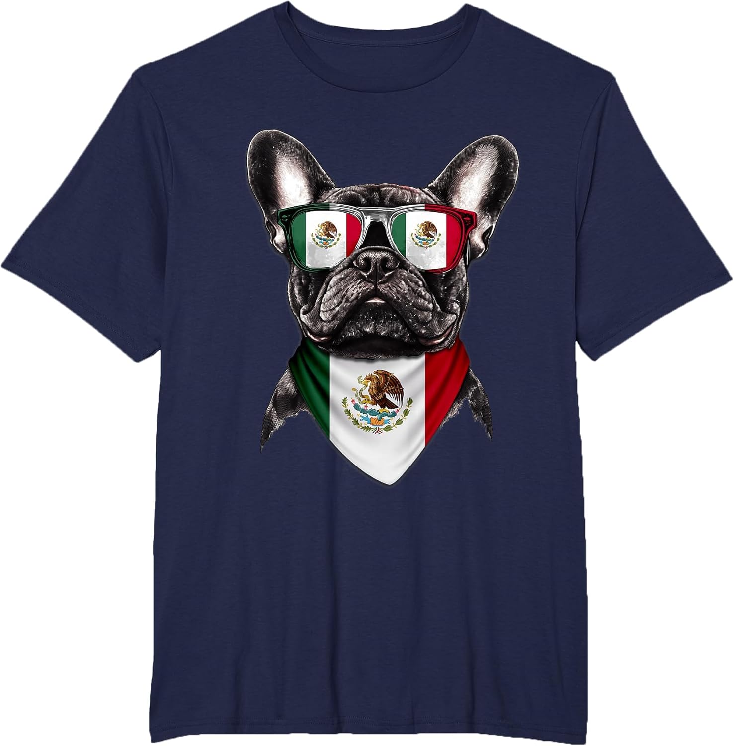 Mexican Flag American French Bulldog Heritage Mexico