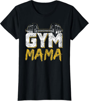 Gym Mama Training Workout Fitness Weightlifting Mom Mother