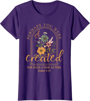 Perhaps You were Created Bible Verse Faith Christian Jesus