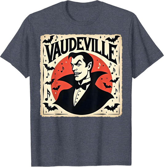 Halloween Nostalgic Retro Vaudeville Vampire